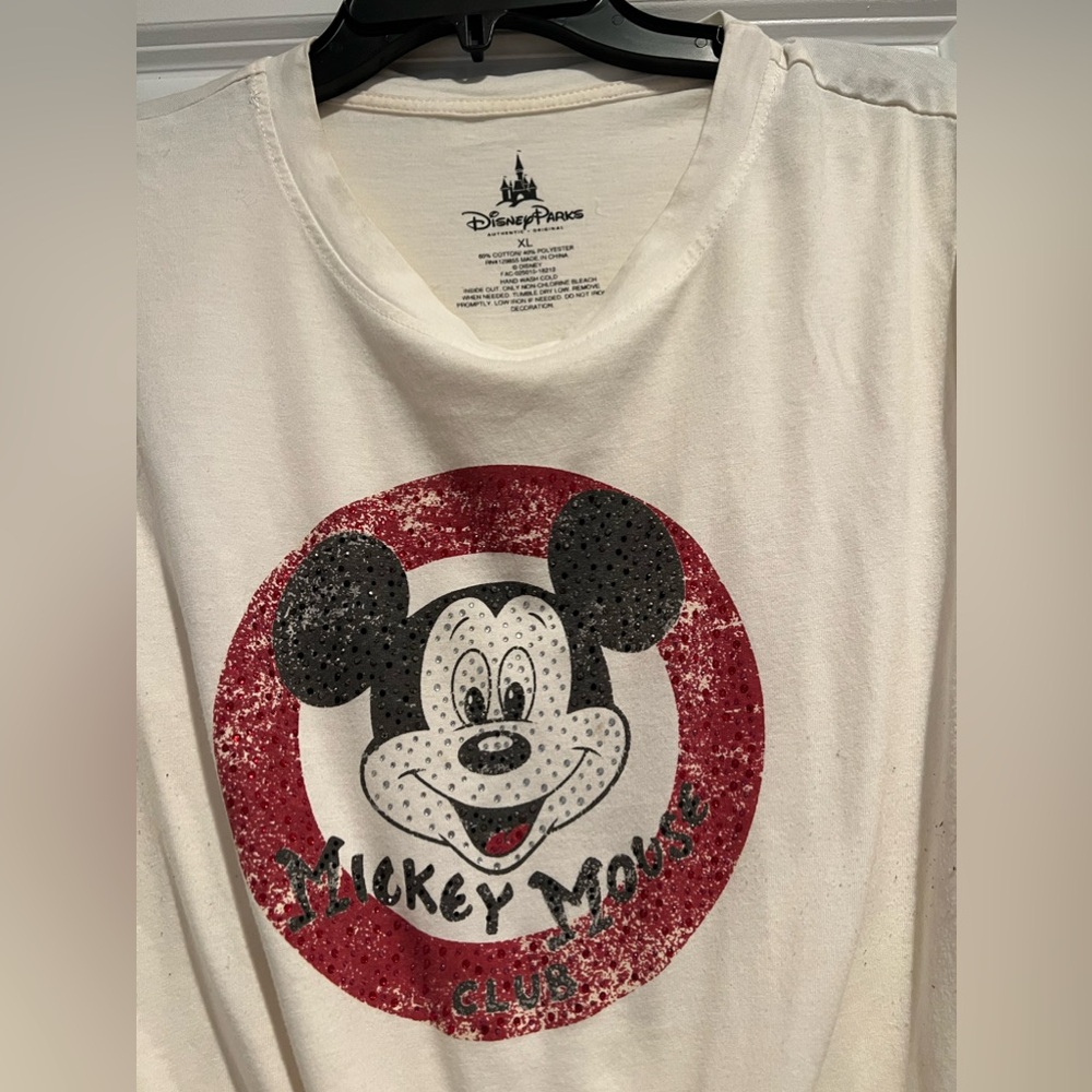Disney Parks Mickey Mouse Bling Tee